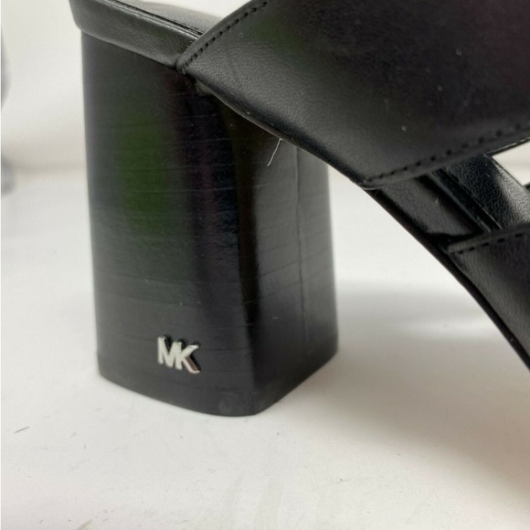 EUC MICHAEL Michael Kors Dixon Block Heel Sandals Size 5 - Picture 3 of 10